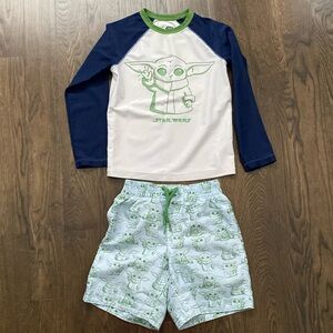 Gap Star Wars 5 yr toddler swim suit set